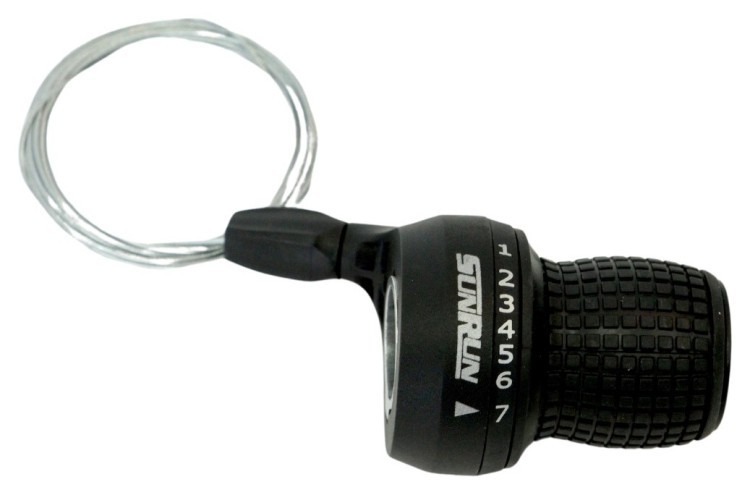 Грипшифт прав. 7 SUNRUN SL-KDSG-03R черный SHLR-129