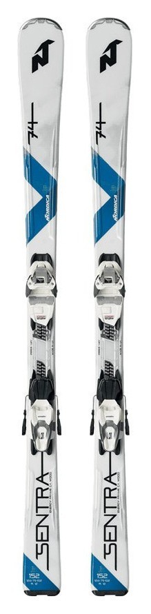 Ліжі гірські (комплект) Nordica SENTRA 74 R W+TLT 10 FDT 144 см White/blue/grey (0A8334+0C7021DB) RCH_16048