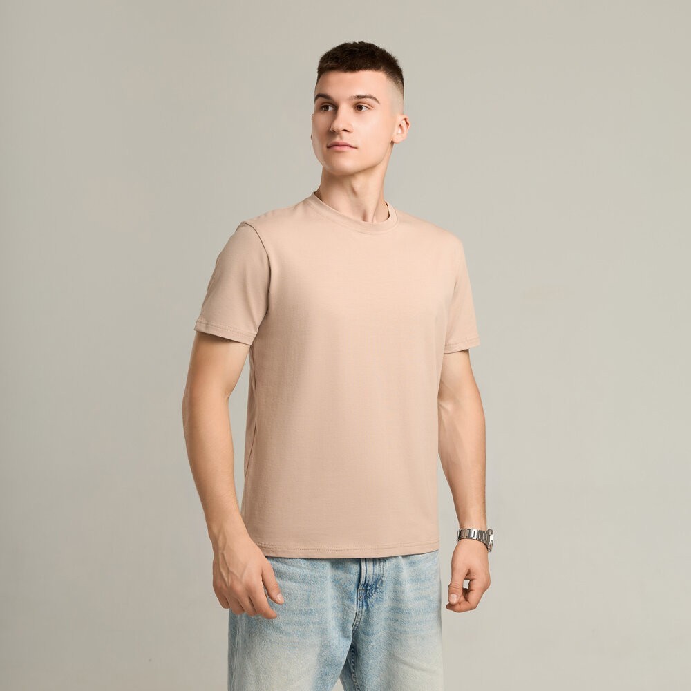 Чоловіча футболка бежева Pobedov Peremoga POB_00000003066