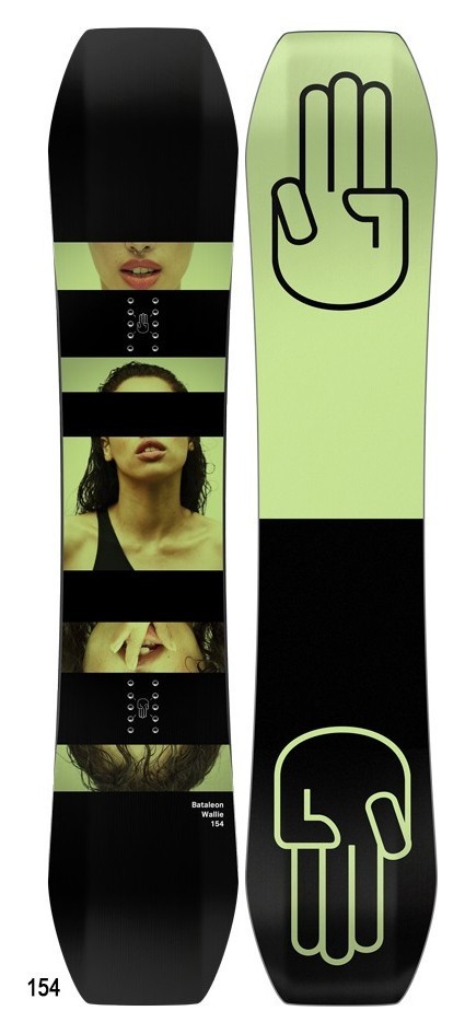Сноуборд Bataleon WALLIE 154 Black/green (10.18.WALL) RCH_20108